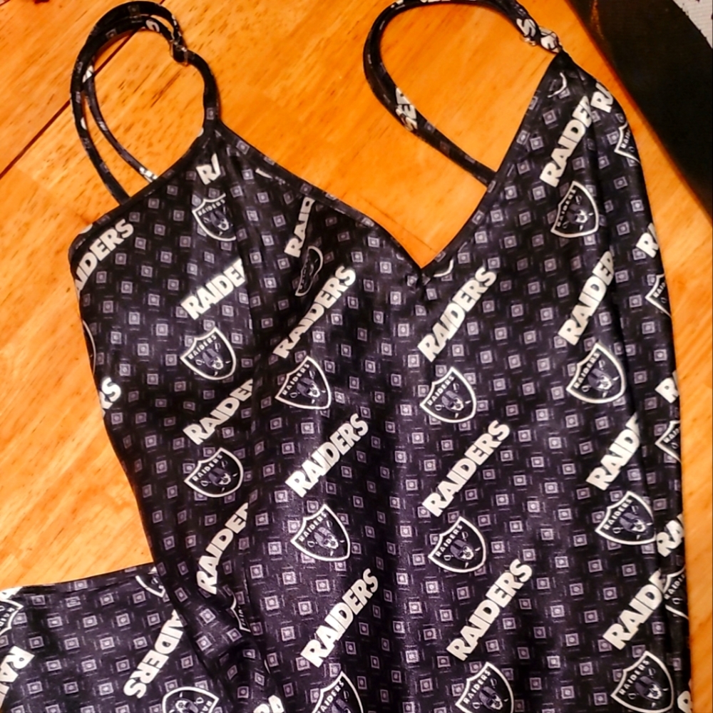 Raiders Lingerie Pajama Dress